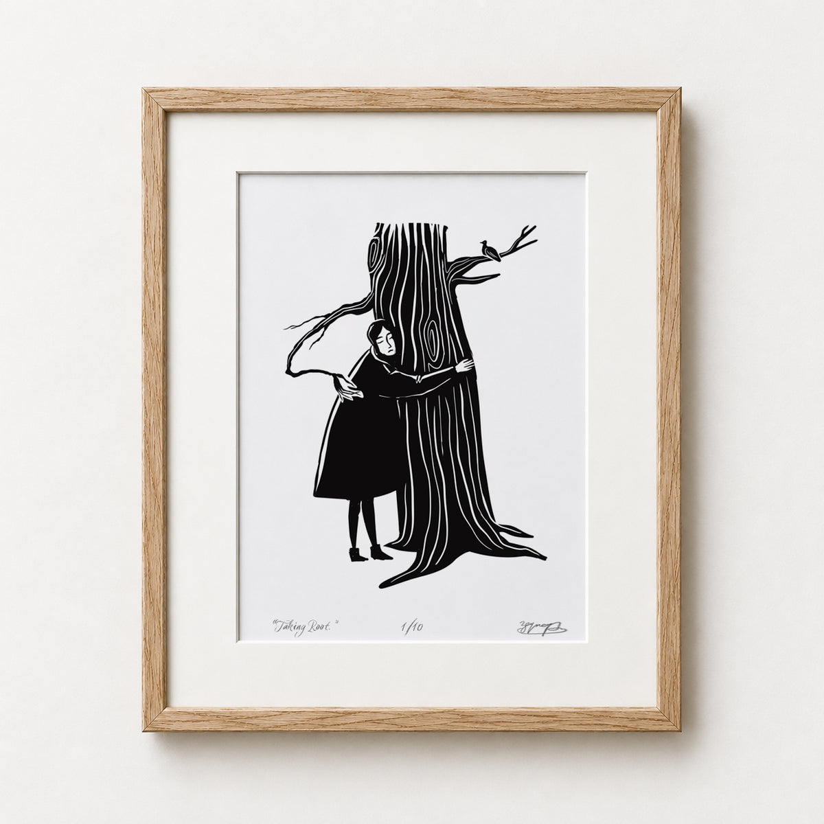 Taking root.