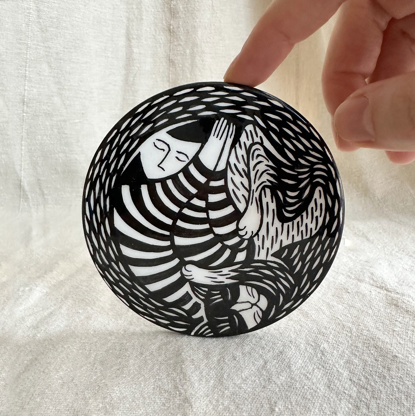 Stripes & Tuxedo Cat No2